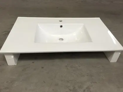 bath triangle basin ceramic countertop basin sink
