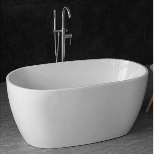 Doppel Soakerwanne kleiner Größe einfaches Design freistehende Acrylbadewanne