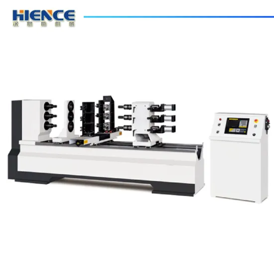 3axis cnc wood lathe machine H-T150D-TM