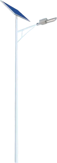 Hot dip galvanized steel pole street light pole