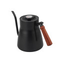 Pour over kettle with wooden handle