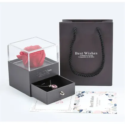 Wholesale Clear Acrylic Plexiglass Flower Display Box - Eternal Flower Box