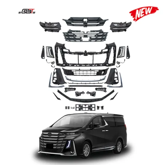 GBT Alphard ANH30 Bumper Facelift Kit - Exterior Upgrade for 2015-2022 Alphard ANH30 Front Bumper Tuning