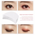 20pcs Pro Cotton Eyeshadow Shields Under Eye Patches Disposable Eyelash Extensions Pads Protect Pad Eyes Lips Makeup Tool