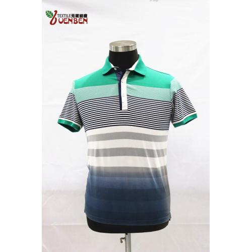 Men's YD Stripe Jersey With Dip-Dye