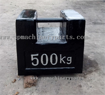 Custom deisgn 500kgs M1 Class Cast Iron Test Weight make in China