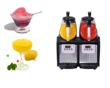 Commercial Outdoor Snow Cone Machine with 2 Tanks for Sale