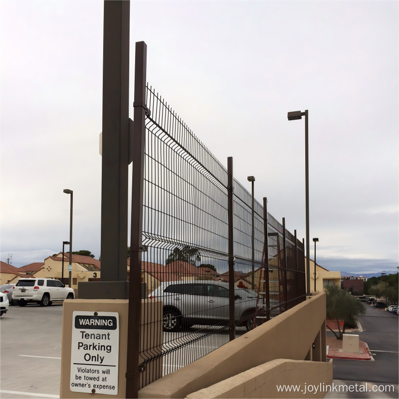 peach post for farm and garden fence