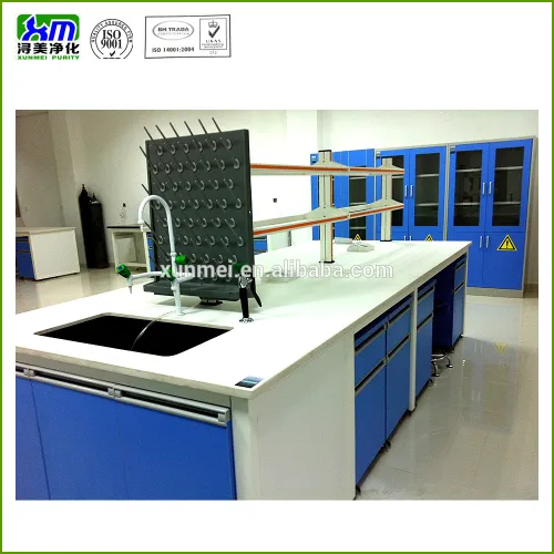 Lab Work Table Laboratory Island Table Lab Furniture, High Quality Lab