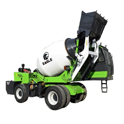 3.5m³ Ajax Self Loading Concrete Mixer in Philippines