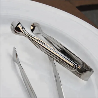 Kitchen Utensils Stainless Steel Coffee Sugar Tongs