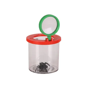 3x Toy Bug Viewer: Educational Children's Plastic Insect Box with Magnifier