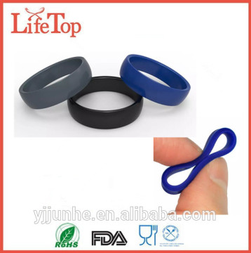 Custom Design Silicone Wedding Ring for Sports
