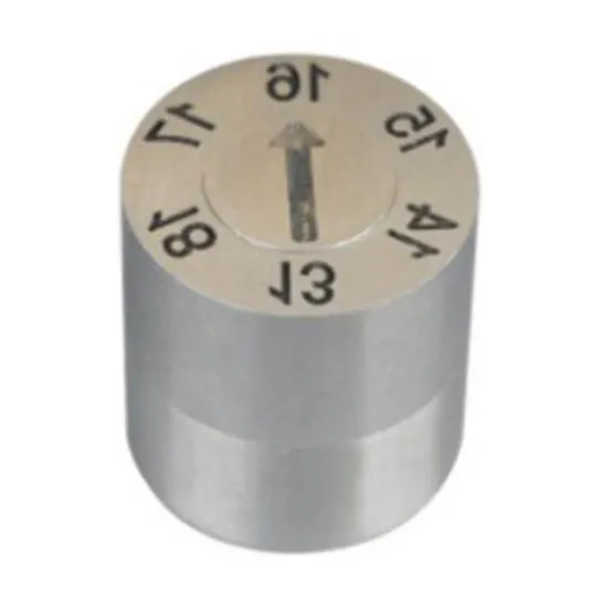 Precision Separable Date Stamp for Injection Mold Parts