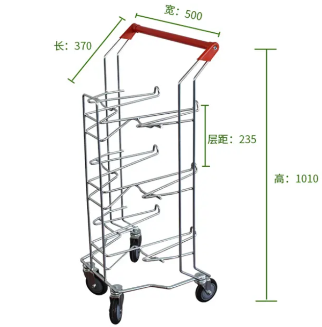 Restaurant Hotel Dining Tray Trolley