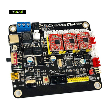 Youqi CNC-lasergraveringsmaskin med 3-axlig stegmotor, dubbel Y-axel, GRBL Offline Controller Board &amp; USB Driver Board