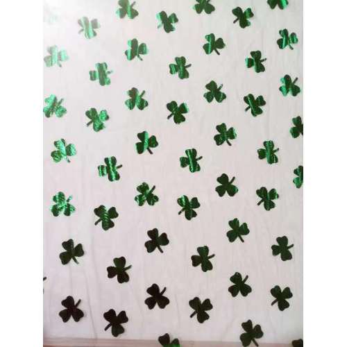 Gauze ironing film small dot leaves butterfly gauze skirt fabric