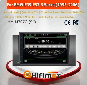 Hifimax 9inch Android 2 din car radio gps for bmw e39 e53 on sale for bmw e39 radio car multimedia for bmw E39