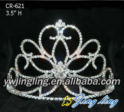 Custom Wholesale Crystal Pageant Crowns