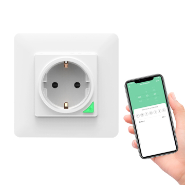 Tuya Smart Life App Pilot Control: UE Standard 16A WiFi Gniazdo ścienne