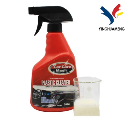PLASTIC CLEANER FOR CLEAR & COLORED PLASTICS