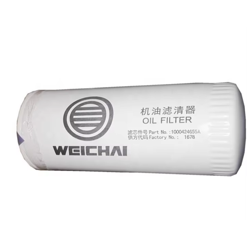 Filtro de aceite de motor para maquinaria de construcción
