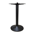 D420xH730mm Matt Black Round cast iron table base leisure facilities table base