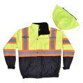 Stripte Arbeit reflektierende Kleidung Arbeit Hi Vis Jacke