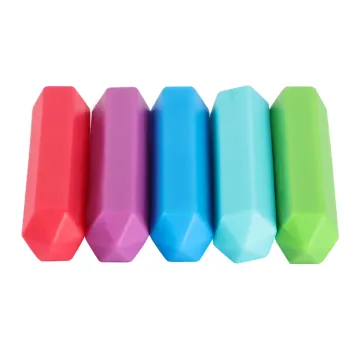 2022 New BPA-Free Organic Chew Necklace for Autism: Custom Rainbow Soft Accessory