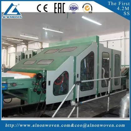 New condition ALSL-3300 polyester carding machine carding machine