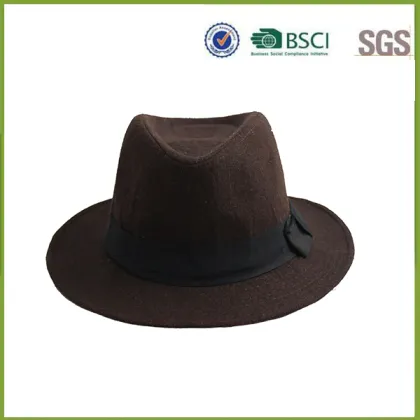 2016 Winter Hat Rack Wool Felt Hat Top Hard Wool Man Hat