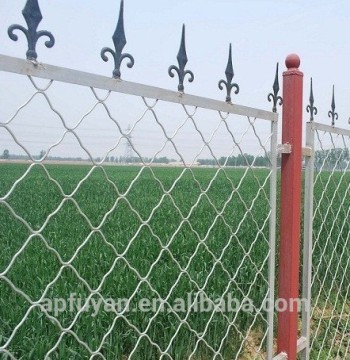 Hot selling Low carbon steel balcony guarding mesh / high strong steel grid fenc