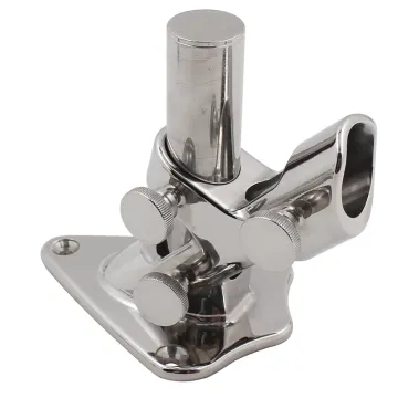 Yanyu Flag Mounting Bracket: Wall Flag Pole Holder with 2 Installation Angles