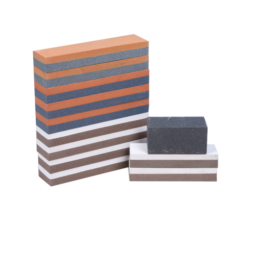 Juego de piedras de afilar de primera calidad para cocina y exterior.