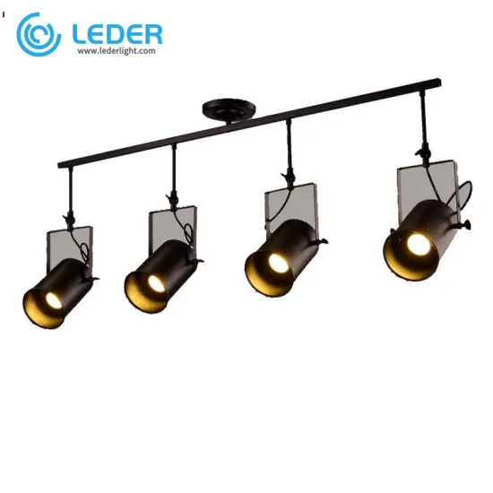 LEDER 4 Head Decorative Track Light
