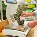 Supermercado Auto adhesivo Rollo de etiqueta de precio de código de barras a prueba de agua