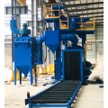 Clean Steel Plate H Beam Shot Blasting Machine