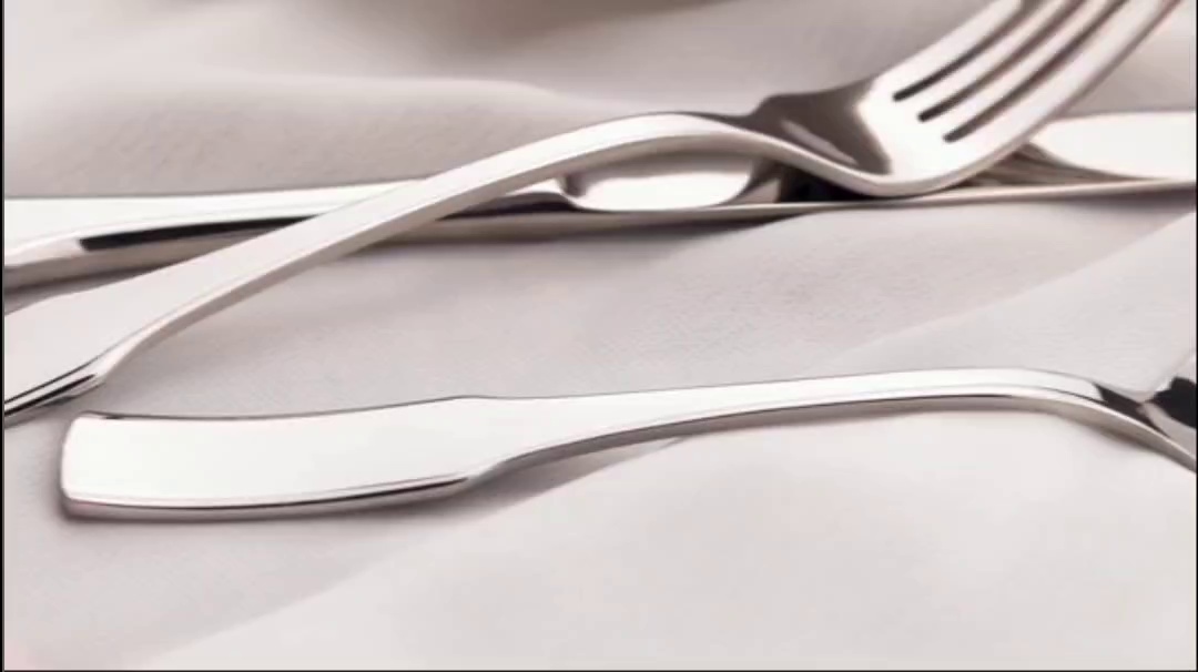 Modern Stainless Steel Spoon and Fork Set for Eco-Friendly Living