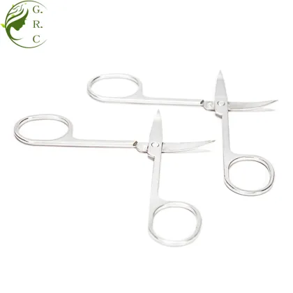 Small Scissors Tools Eyelash Mustache Facial Scissors