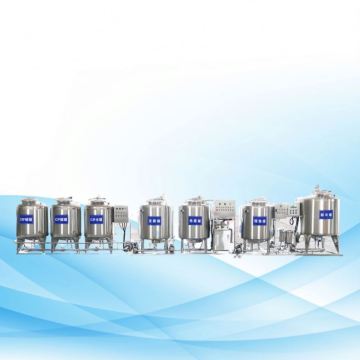 Linea di produzione di yogurt da 500 litri: fermentazione del latte, omogeneizzazione, pastorizzazione