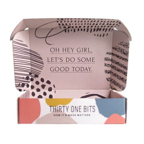 Recyclable Custom Gift Shipping Corrugated Packaging Boxes