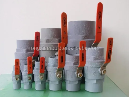 UPVC 2pcs Ball Valve Mould for Plastic