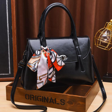 Portable PU Leather Handbag Satchel Bags For Women