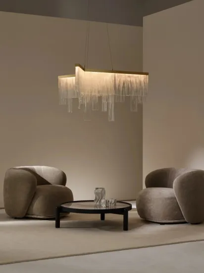 Contemporary Minimalist decor glass Pendant Lighting