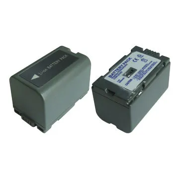 Replacement Li-ion Digital Camera Batteries for Panasonic CGR-D16S, 2,200mAh Capacity