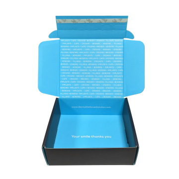 Custom Elegant Folding Cardboard Gift Boxes with Zipper