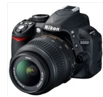 Nikon D3100 Digital SLR Camera with Nikon AF-S VR DX 18-55mm lens