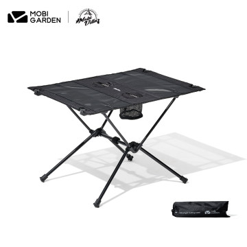 Table de camping pliante légère de jardin mobi avec porte-tasse pour la pêche et le pique-nique