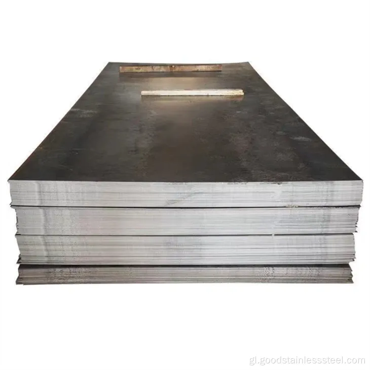 Placa de aceiro inoxidable chan
