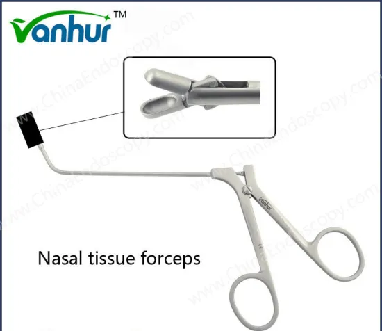 Ent Surgical Instruments Sinuscopy Nasal Tissue Forceps